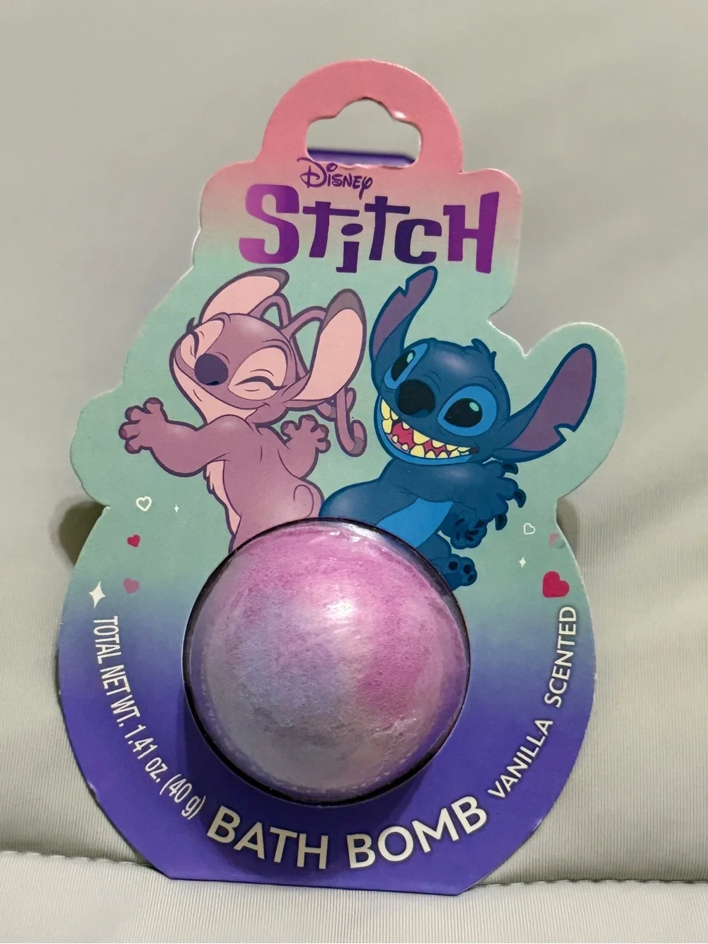 💜 Disney Stitch-Themed Bath Time Treats - 3 Pack Set